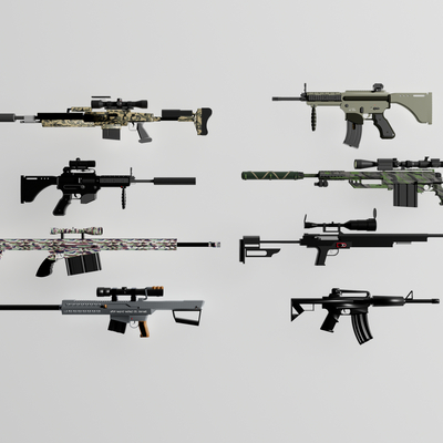 rifle sniper gun firearms weapons