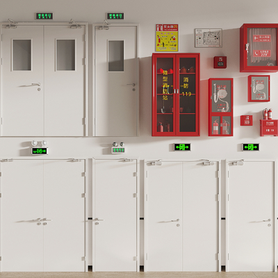 Fire door fire equipment