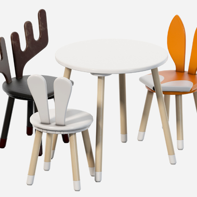 Modern Children's Leisure Tables and Chairs