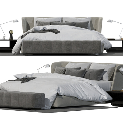 Minotti double bed