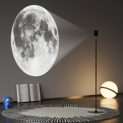 Moon projection lamp atmosphere lamp