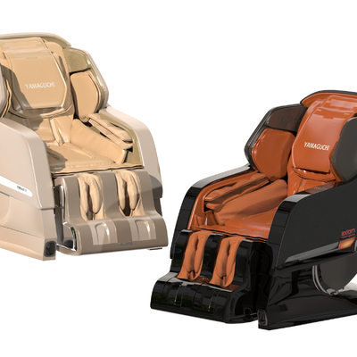 Leather massage chair