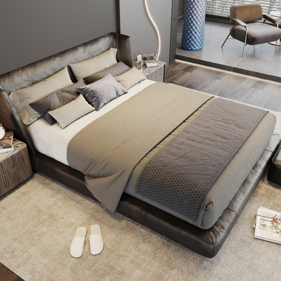 Minotti double bed