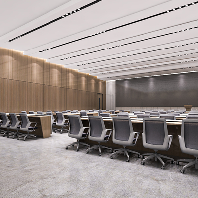 Modern Report Hall Conference Room Training Room