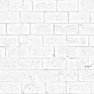 White wall brick brick wall