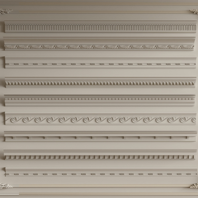 French plaster line