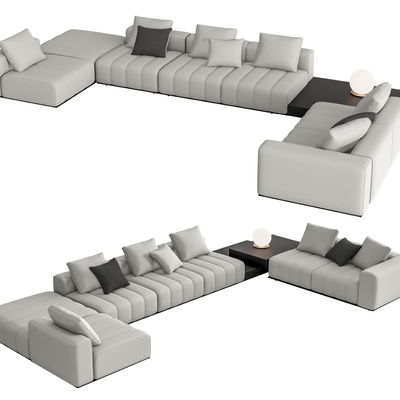 Minotti corner sofa