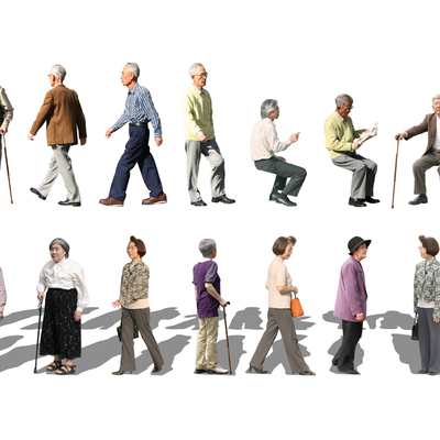 Seniors Men and Women Figure 2d Component