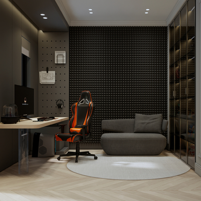 Dark Style Game Room