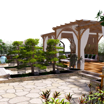 Modern Roof Garden