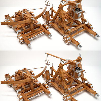 modern cold weapon catapult crossbow