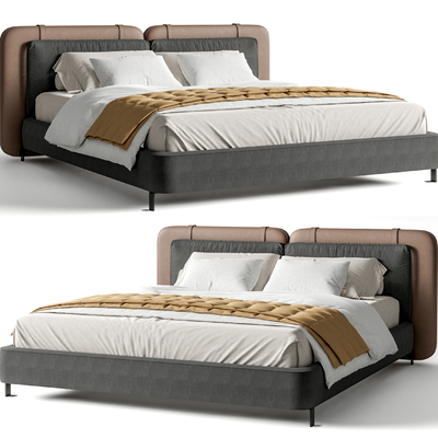 Minotti double bed