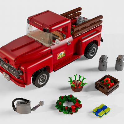 Modern Lego toy car