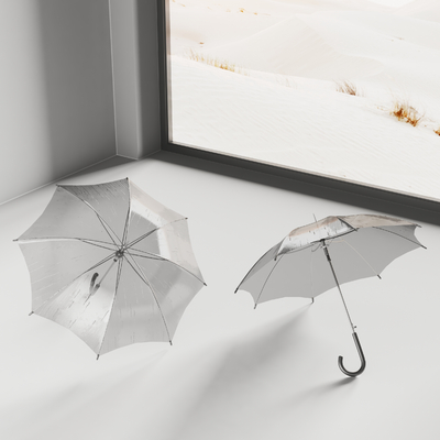 Modern transparent umbrella