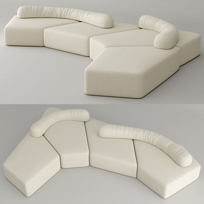 Edra Modern Petal Shaped Sofa