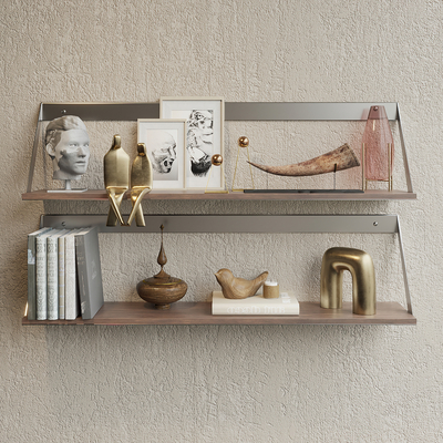 US FAN Modern Wall Decorative Shelf