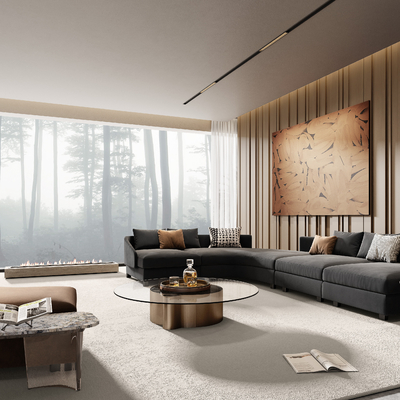 Minotti Miloti Combo Sofa