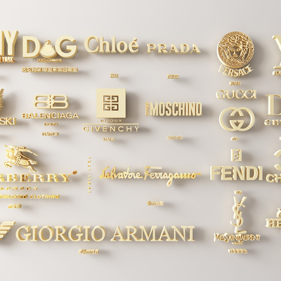 Modern Luxury Logo Wall Decorations