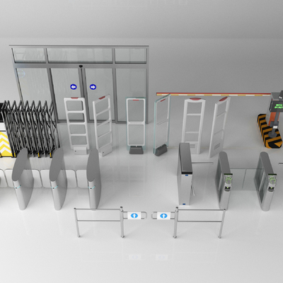 Modern gate induction door safety inspection door