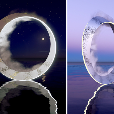 Ring Luminous Sculpture