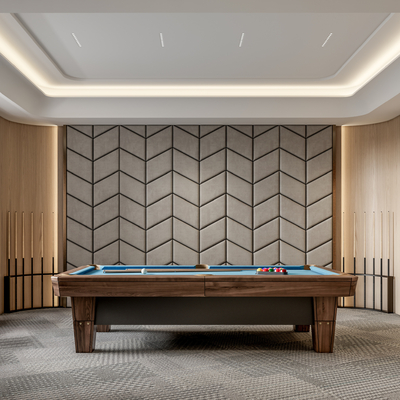 Modern Billiard Room