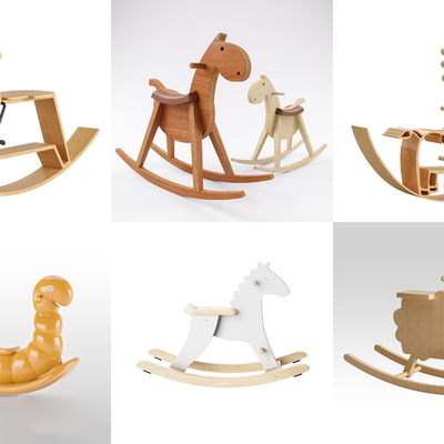 Modern Children's Trojan Rocking Chair