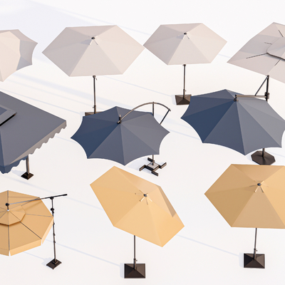 Outdoor Parasol Folding Umbrella