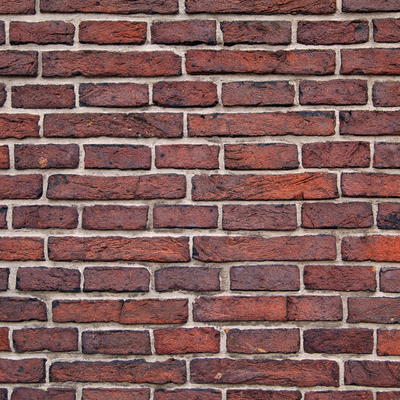 red brick brick wall