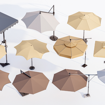 Outdoor Parasol Folding Umbrella