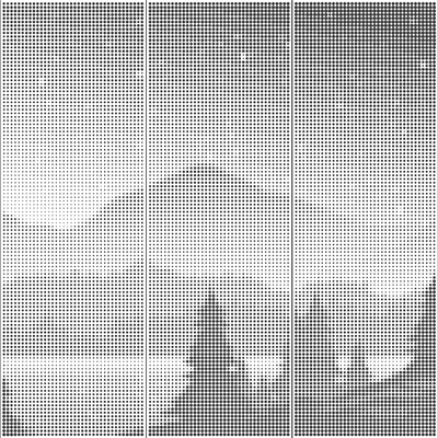 Mountain Forest Silhouette Metal Perforated Aluminum Sheet