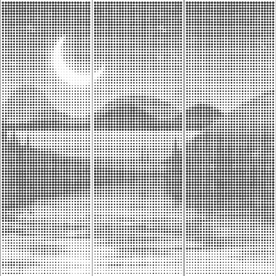 Mountain Forest Silhouette Metal Perforated Aluminum Sheet