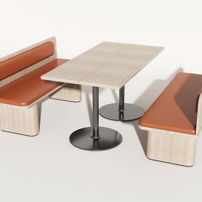 Modern Casual Card Seat Table and Chair