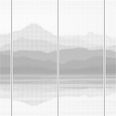 Chinese Landscape Silhouette Metal Perforated Aluminum Plate