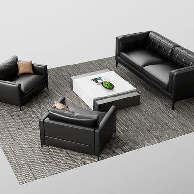 Modern Office Leisure Sectional Sofa