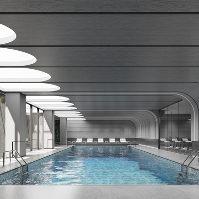 Modern indoor Natatorium