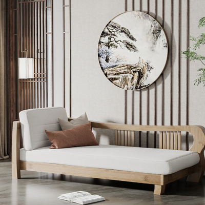 New Chinese-style chaise longue