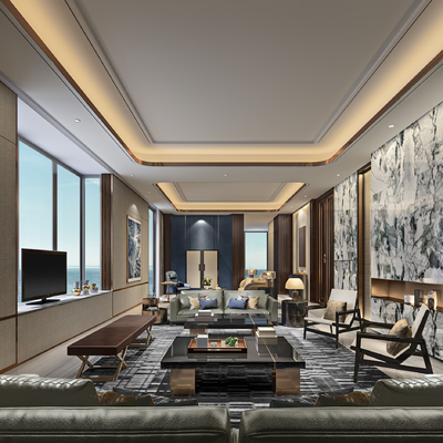 Affordable Luxury Style Hotel Reception Room