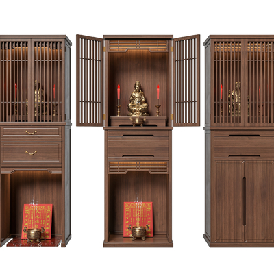 Neo-Chinese Style Shrine Shrine