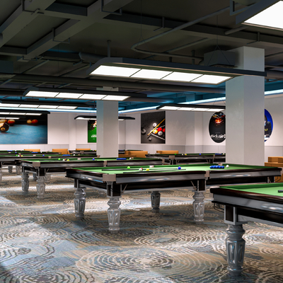 Modern Billiard Room