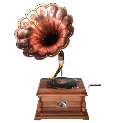 European-style retro phonograph