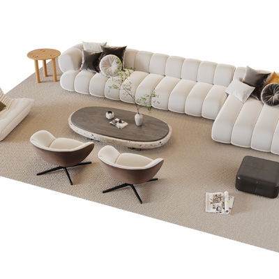 Minotti Miloti Combo Sofa