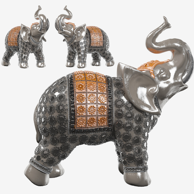 Southeast Asia Elephant Sculpture Ornaments