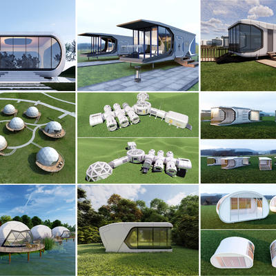 Modern Space Capsule Homestay