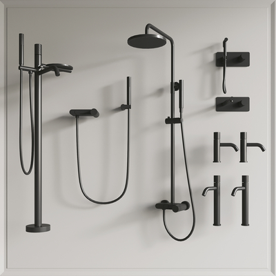 Hardware faucet shower