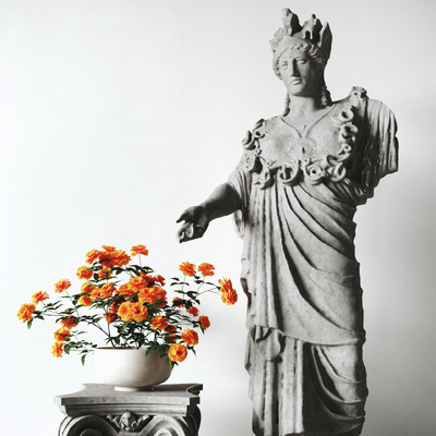 European Athena sculpture u model