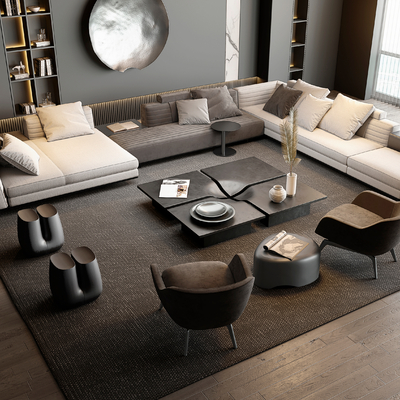 Milotti Minotti Sectional Sofa