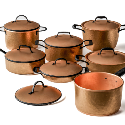 copper pot kitchenware