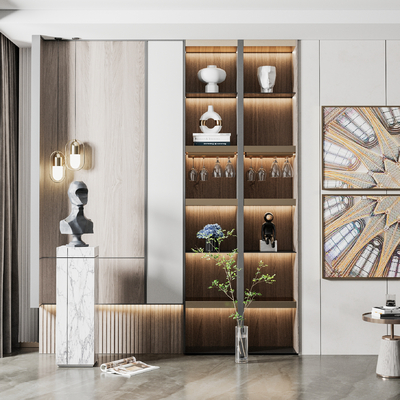 Modern Decorative Cabinet Wall