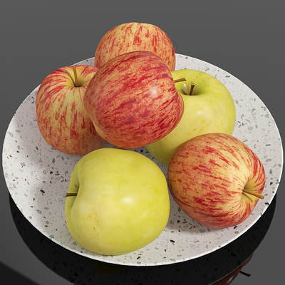 Apple Fruit Plate