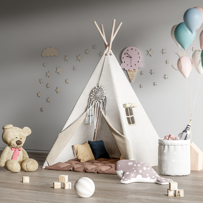 Children's Tent Bear Toy